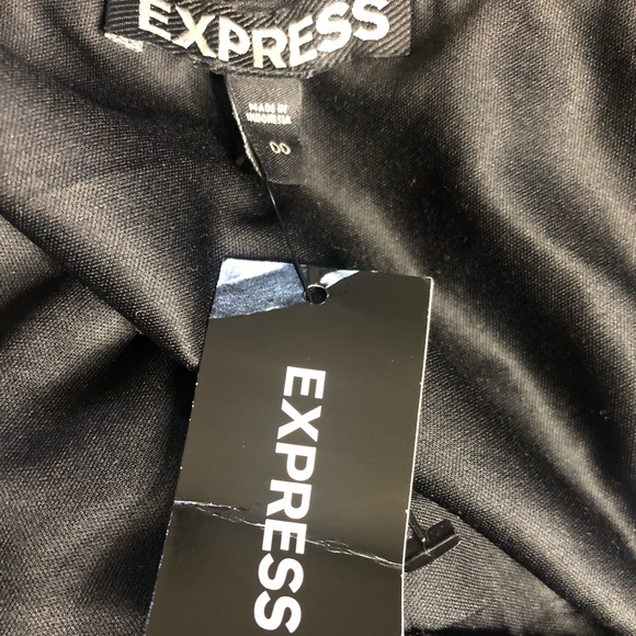 NWT Express black lace dress size 00 - Picture 11 of 14